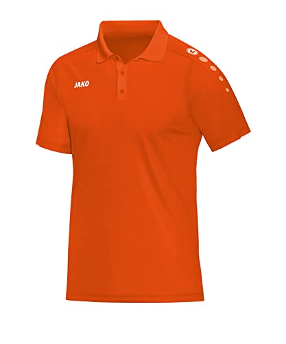 JAKO Classico Poloshirt Orange, M Herren von JAKO