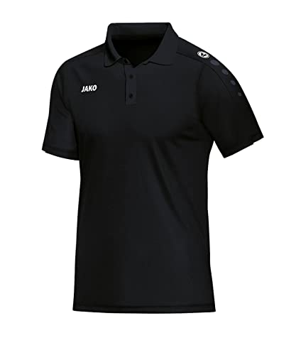 JAKO Herren Polo Classico, schwarz, XL, 6350 von JAKO
