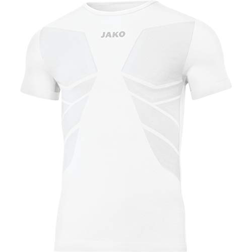 JAKO Herren Komfort 2.0 T shirt, Weiß, M EU von JAKO