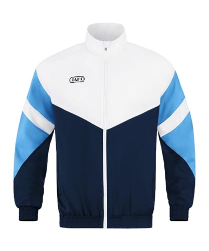 JAKO Retro Freizeitjacke blauweiss, 4XL Herren von JAKO