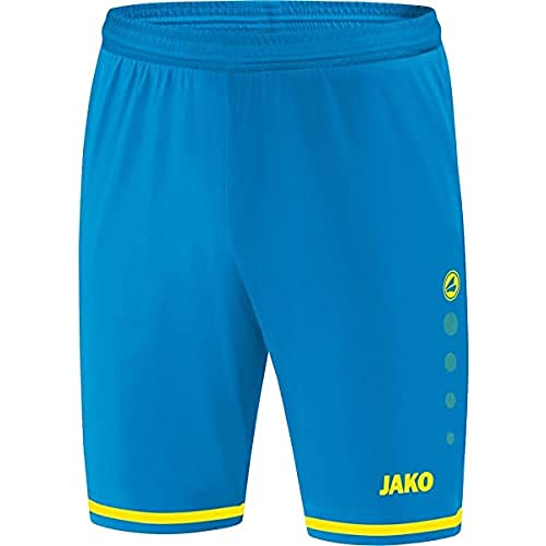 JAKO Herren Fußballsporthosen Sporthose Striker 2.0, JAKO blau/neongelb, S, 4429 von JAKO