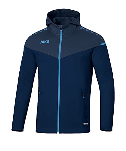 Jako Herren Kapuzenjacke Champ 2.0, marine/darkblue/skyblue, S, 6820 von JAKO