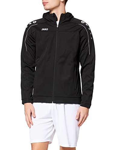 JAKO Herren met capuchon Kapuzenjacke Classico, Schwarz, 140 EU von JAKO