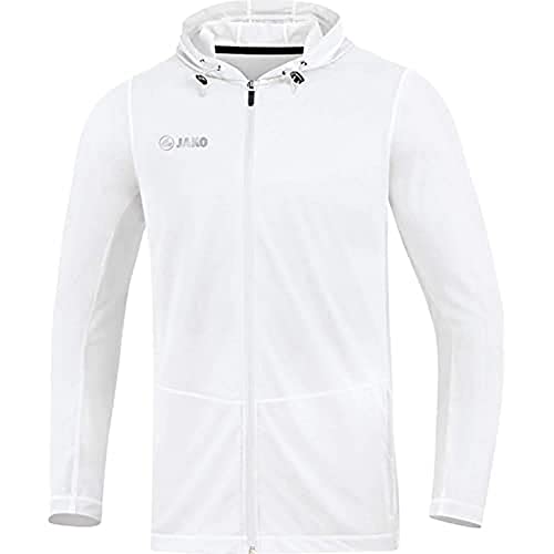 JAKO Herren Kapuzenjacke Run 2.0, weiß, 3XL, 6875 von JAKO