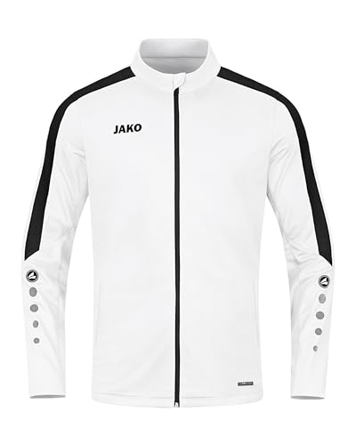 JAKO Herren Polyesterjacke Power, Weiß, XXL von JAKO