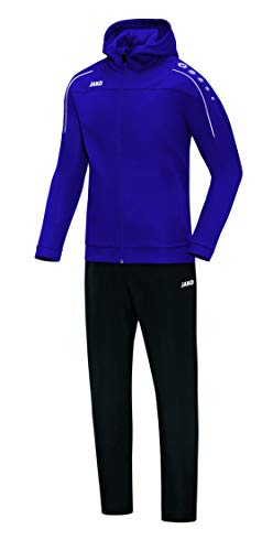 JAKO Herren Präsentationsanzug Classico mit Kapuze, lila, L, M9650 von JAKO