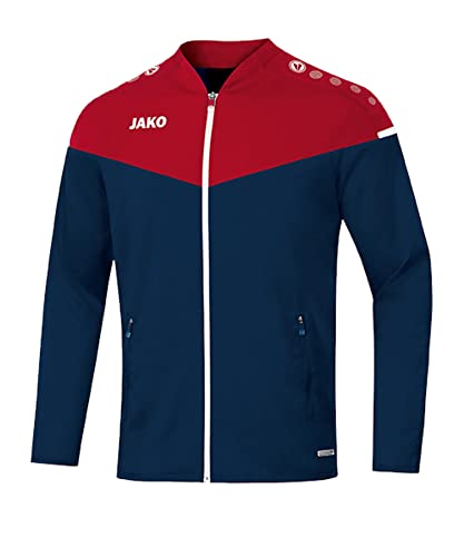 JAKO Herren Präsentationsjacke Champ 2.0, marine/chili rot, S, 9820 von JAKO