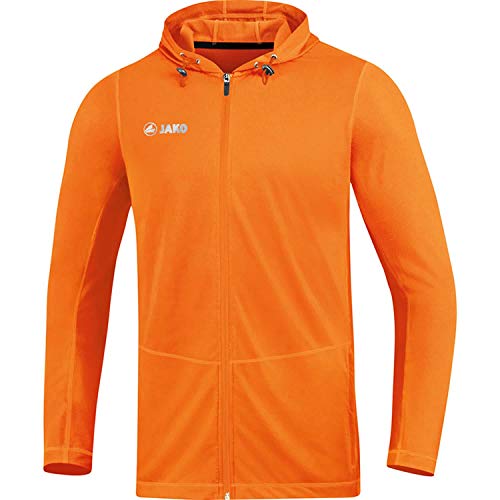 JAKO Herren Løb 2.0 Kapuzenjacke, neonorange, L EU von JAKO