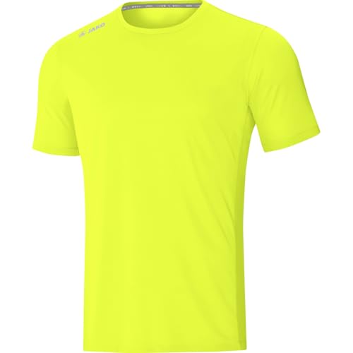 JAKO Herren T-shirt Run 2.0, neongelb, L, 6175 von JAKO
