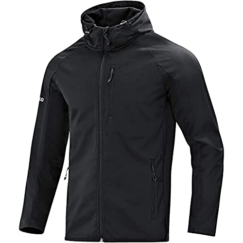 Jako Herren Softshell-Jacken Softshelljacke Light, Schwarz, 3XL, 7605 von JAKO