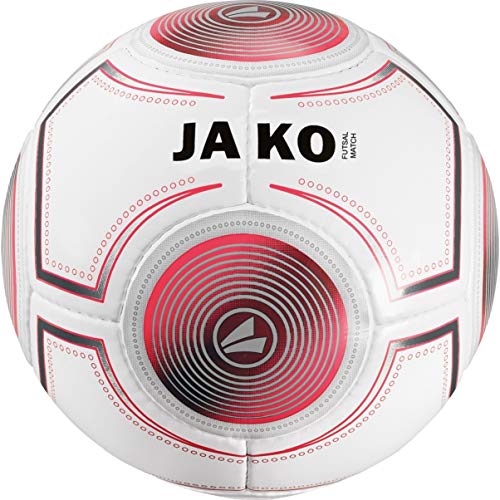 JAKO Spielball Futsal, weiß/anthrazit/flame, 4, 2334 von JAKO
