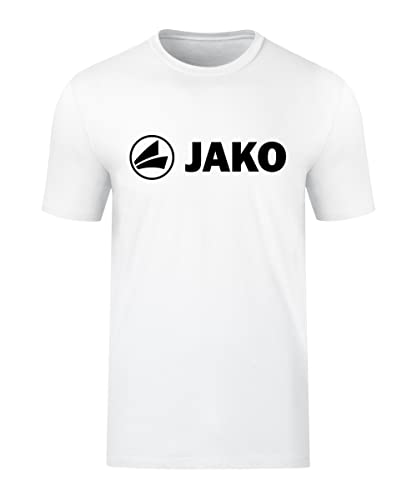 JAKO Herren T-shirt T Shirt Promo, Weiß, S EU von JAKO
