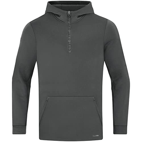 JAKO Herren Zip Hoodie Pro Casual, Aschgrau, S von JAKO