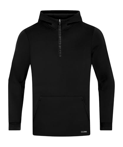 JAKO Herren Zip Hoodie Pro Casual, Schwarz, XXL von JAKO