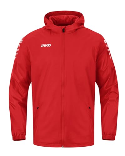 JAKO Kinder Allwetterjacke Team 2.0, rot, 128 von JAKO