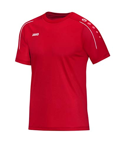 JAKO Unisex Kinder Classico T shirt, Rot, 116 EU von JAKO