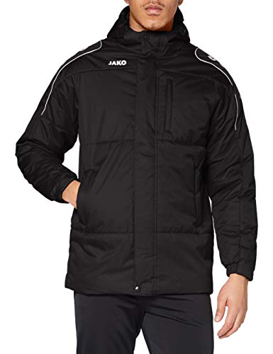 JAKO Kinder Coachjacke Active, schwarz/weiß, 128, 7197 von JAKO