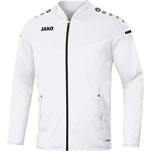 JAKO Kinder Präsentationsjacke Champ 2.0, weiß, 140, 9820 von JAKO