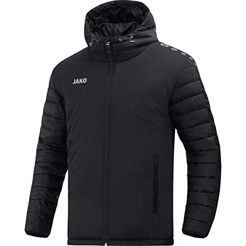 JAKO Kinder Sonstige Jacke Stadionjacke Team, schwarz, 152, 7201 von JAKO