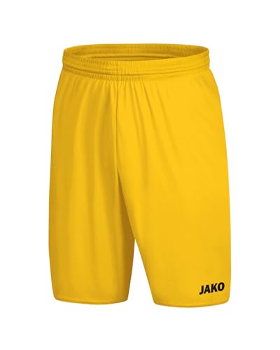 JAKO Kinder Sporthose Manchester 2.0, gelb, 116 von JAKO