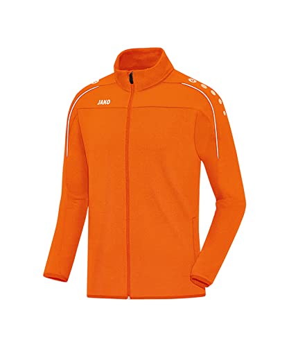 JAKO Kinder Trainingsjacke Classico mit Durchgehendem Rv, neonorange, 140, 8750 von JAKO