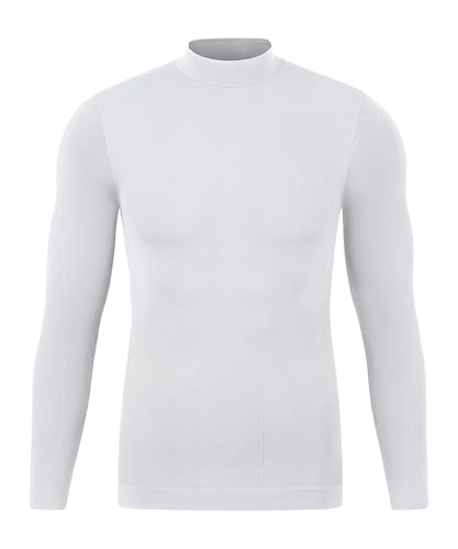JAKO Men Longsleeve Turtleneck Skinbalance 2.0, Weiß, C6959-000, M von JAKO
