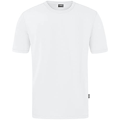 JAKO Men T-Shirts Doubletex, Weiß, C6130-000, 3XL von JAKO