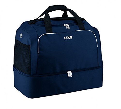 JAKO Sporttasche Classico - mit Schuhfach, Größe:Junior, Farbe:Marine von JAKO