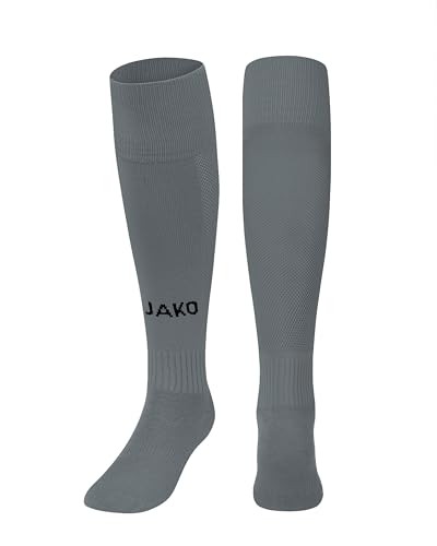 JAKO Unisex Glasgow 2.0 Stutzenstrumpf, steingrau, 43-46 EU von JAKO
