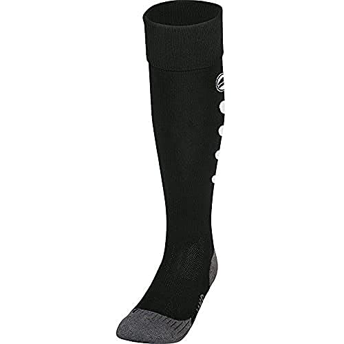 JAKO Unisex Stutzenstrumpf Roma, Schwarz, 39-42 von JAKO
