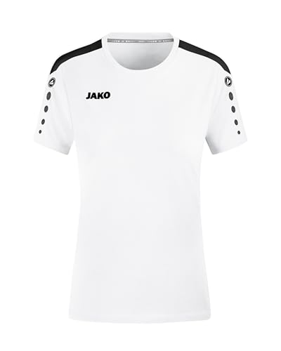 JAKO Damen T-Shirt Power, Weiß, 42 von JAKO