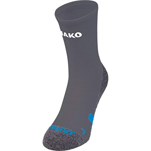 JAKO Unisex Trainingssocken Socken, Steingrau, 39-42 EU von JAKO
