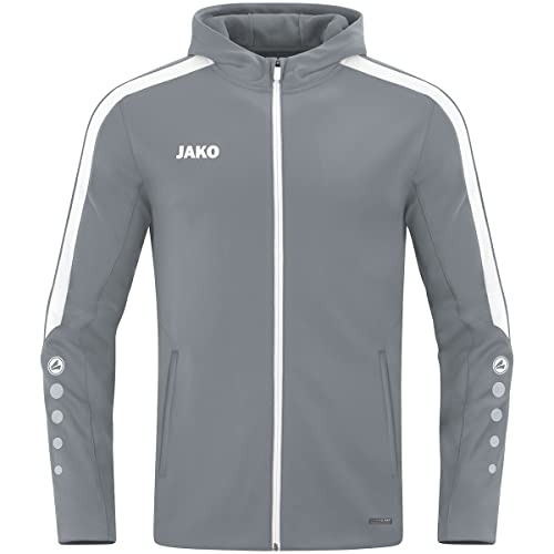 JAKO Power Kapuzenjacke grau, S Herren von JAKO