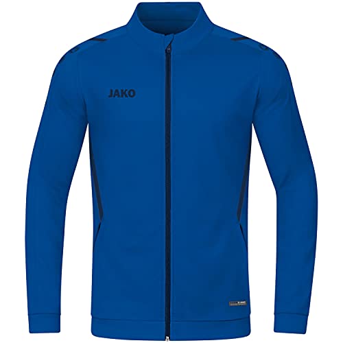 JAKO Unisex Kinder Polyesterjacke Challenge, royal/marine, 164 von JAKO