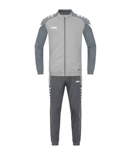 JAKO Kinder Trainingsanzug Polyester Performance, Soft Grey/Steingrau, 128 von JAKO