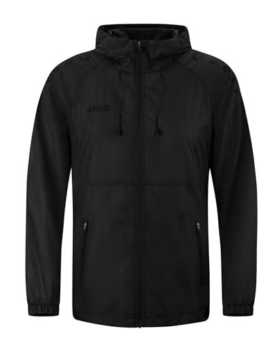 JAKO Unisex Lightweightjacke Light Flow, schwarz, L von JAKO