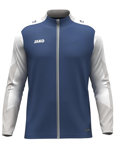 JAKO Unisex Polyesterjacke Dynamic, nachtblau/weiß/hellgrau, S von JAKO