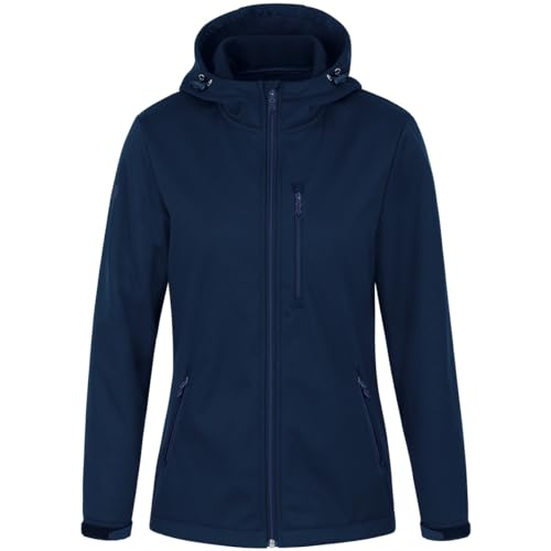 JAKO Women Softshell-Jacken Softshelljacke Premium, Marine, 7607-900, 38 von JAKO