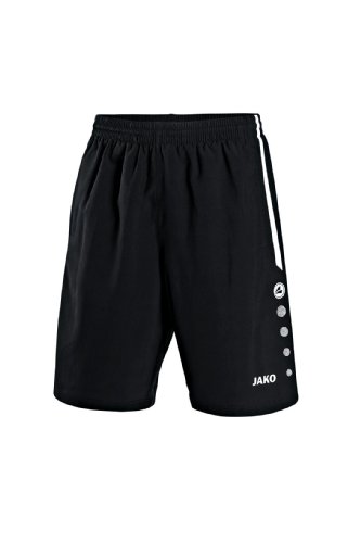 Jako Herren Shorts Performance, Schwarz/Weiß, S von JAKO