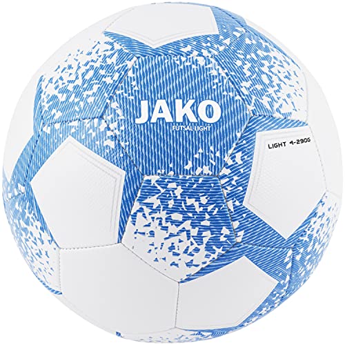 Jako Kinder Fussball Ball Futsal Light 2363 Weiß/Jako Blau/Lightblue 4 von JAKO