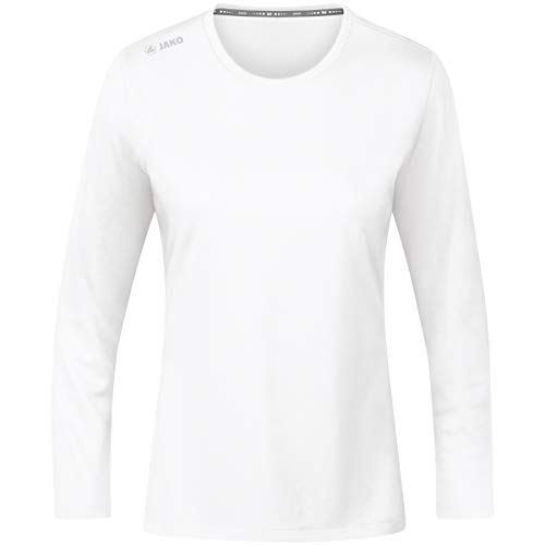 JAKO Damen Longsleeve Run 2.0 Unterhemd, Weiß, 44 EU von JAKO