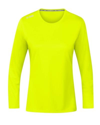 JAKO Damen Longsleeve Run 2.0 Unterhemd, Neongelb, 42 EU von JAKO