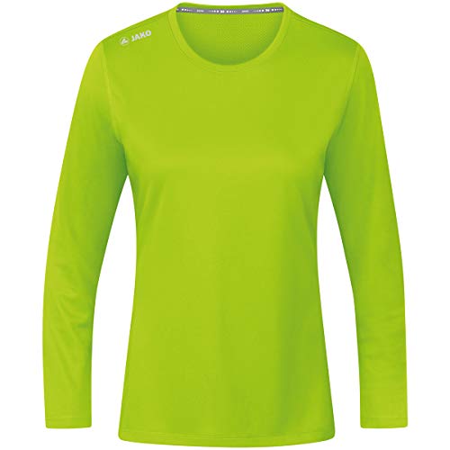 JAKO Damen Longsleeve Run 2.0 Unterhemd, Neongrün, 36 EU von JAKO