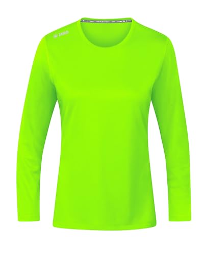 JAKO Damen Longsleeve Run 2.0 Unterhemd, Neongrün, 40 EU von JAKO