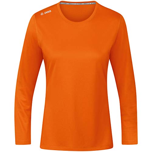 JAKO Damen Longsleeve Run 2.0 Unterhemd, Neonorange, 40 EU von JAKO