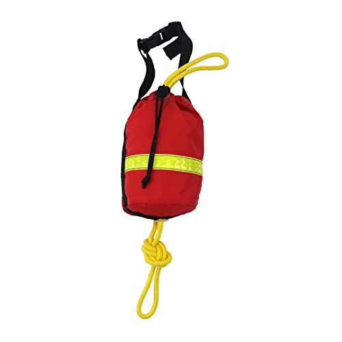 JAMNIK Schwimmende Überwurftasche, Überwurfbeutel für Wasserrettung, Sicherheits-Überwurf, Seil-Überwurf, für Bootfahren, Kajakfahren (21 m) von JAMNIK