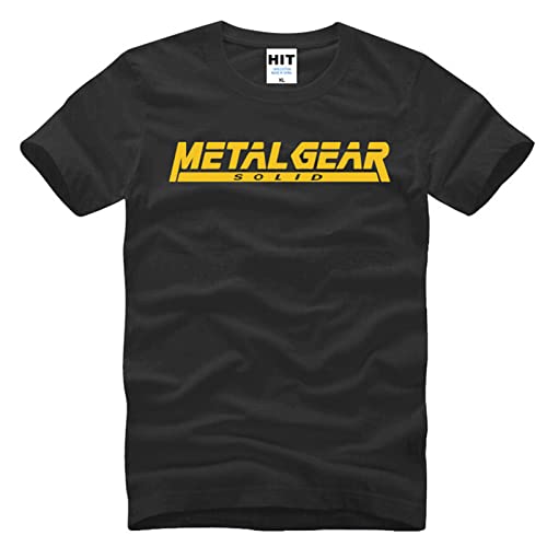 JANJARO Spiel Metal Gear Solid Brief Gedruckt Herren Männer T Shirt T-Shirt 2016 Neue Kurzarm Baumwolle T-Shirt T-Stück T-Shirt Masculina Schwarze Graffiti-Serie von JANJARO