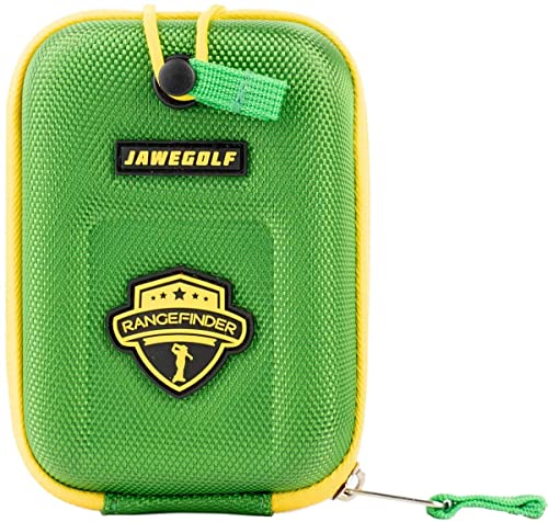 JAWEGOLF Golf Entfernungsmesser Hartschalentasche,Hartschalenkoffer,Bauchtasche,Hüfttasche,Tasche,Kupplung,Aufbewahrungsbox,Aufbewahrungstasche (grün) von JAWEGOLF