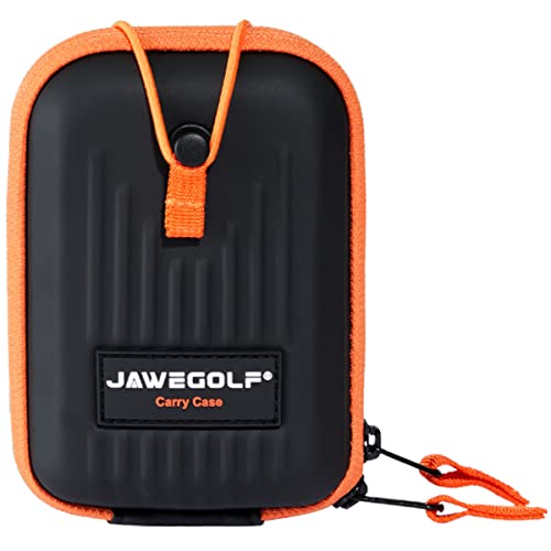JAWEGOLF Golf Entfernungsmesser Hartschalentasche,Hartschalenkoffer,Bauchtasche,Hüfttasche,Tasche,Kupplung,Aufbewahrungsbox,Aufbewahrungstasche Z80 Z82 (Small, Black) von JAWEGOLF