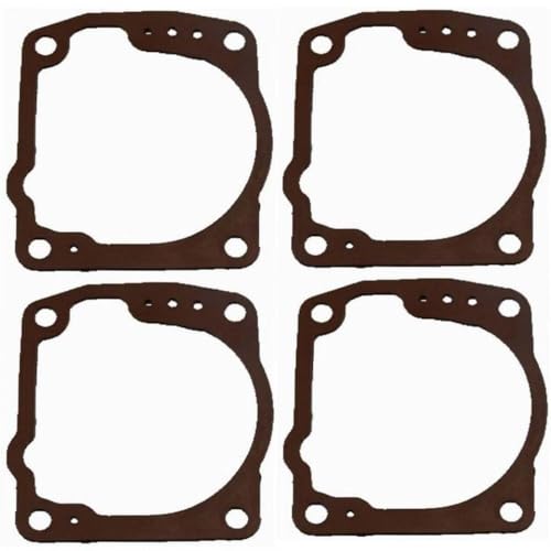 JCxYGAP 4 Pack Vergaserschüsseldichtungen mit 90-175 PS 60 Grad V6 Außenbordmotoren Kompatibel mit Modelle mit 335070 0335070-Dichtungssatz kompatibel von JCxYGAP